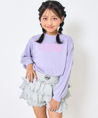ラベンダー(120サイズ着用/身長：約128cm)