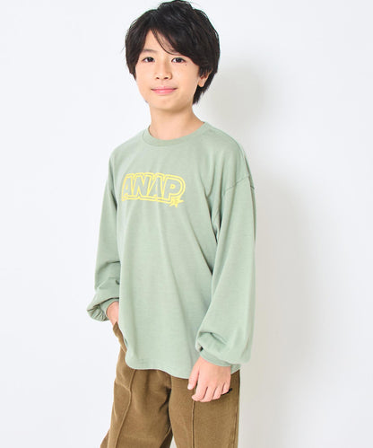 カーキ(130サイズ着用/身長：約129cm)