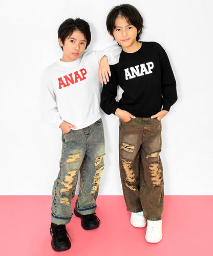 ロゴ プリント スウェット 423-3491