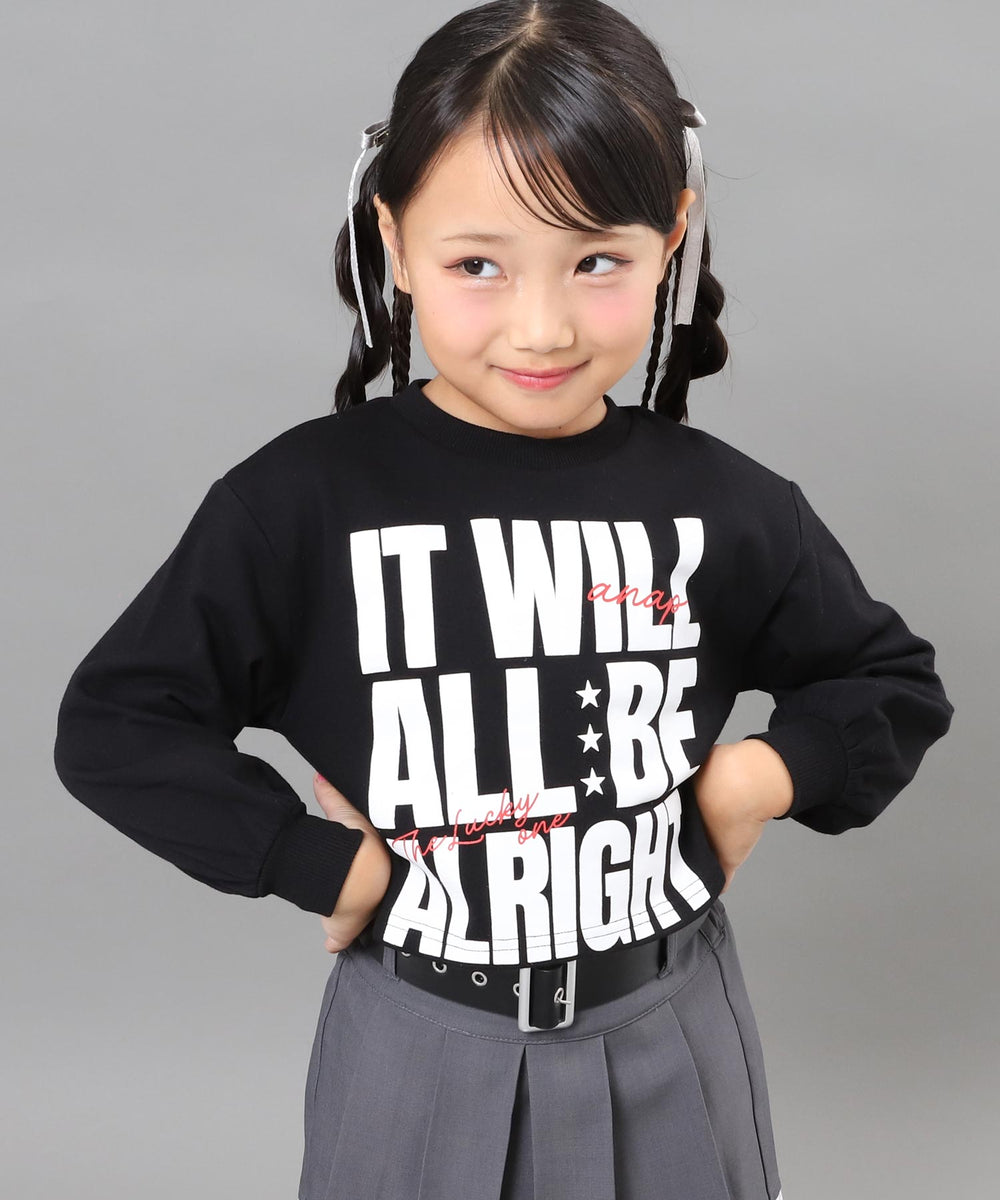 ブラック(110サイズ着用/身長：約115cm)