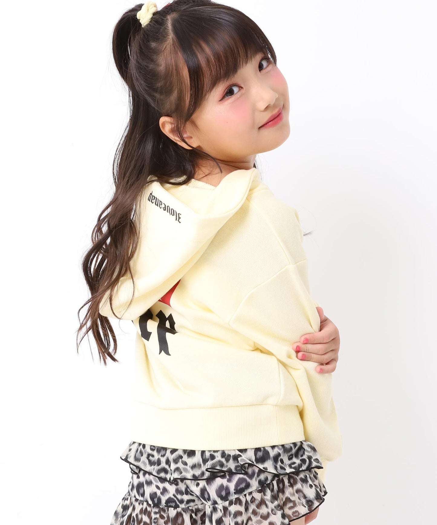 イエロー(110サイズ着用/身長：約115cm)