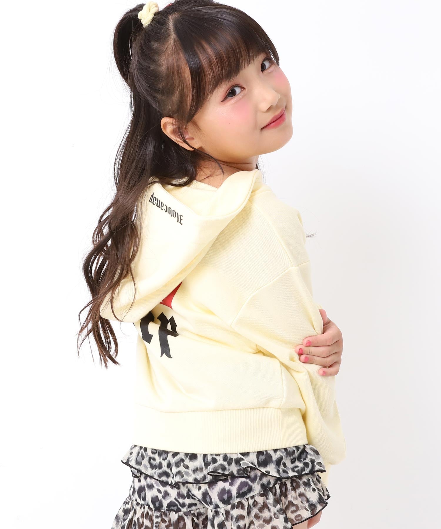 イエロー(110サイズ着用/身長：約115cm)