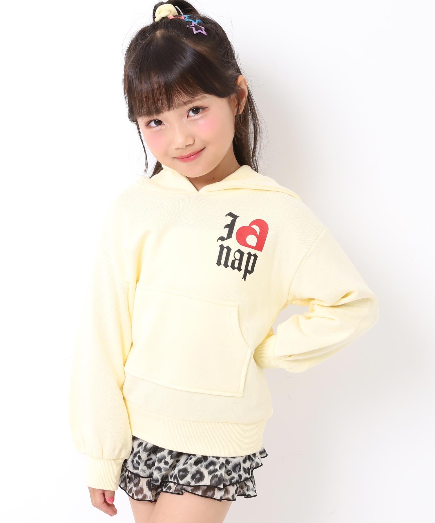 イエロー(110サイズ着用/身長：約115cm)