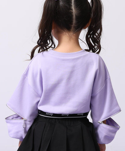 インパクト メッセージ 袖アキ スウェット 423-3506