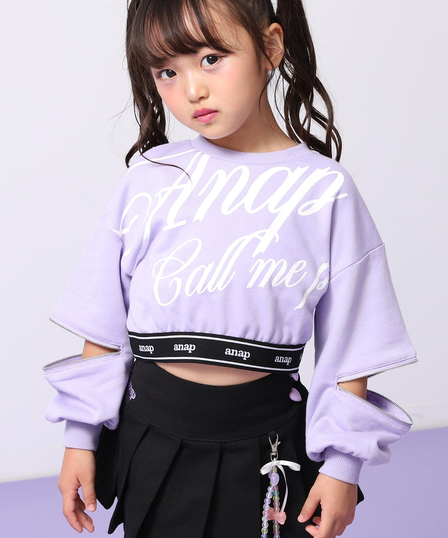 インパクト メッセージ 袖アキ スウェット 423-3506