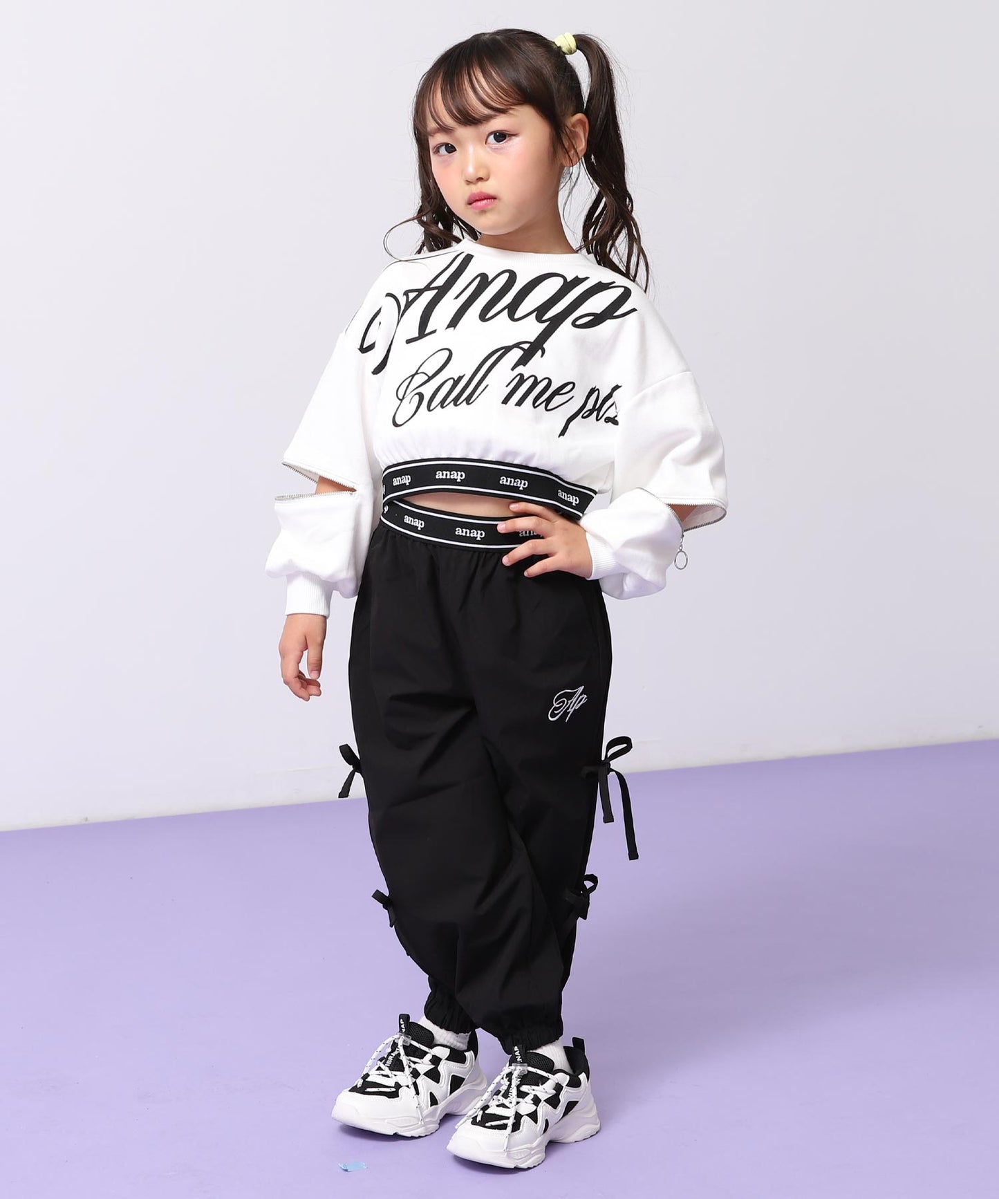 インパクト メッセージ 袖アキ スウェット 423-3506