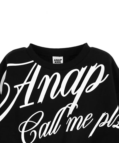 インパクト メッセージ 袖アキ スウェット 423-3506