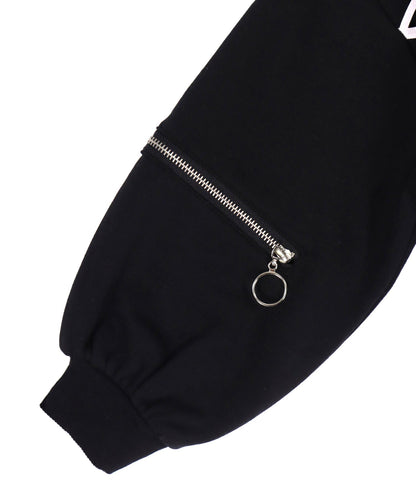 インパクト メッセージ 袖アキ スウェット 423-3506