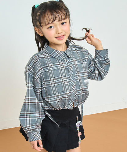 グレー(110サイズ着用/身長：約112cm)