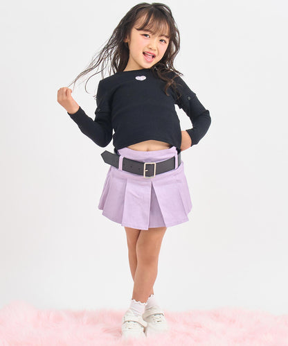 ブラック(110サイズ着用/身長：約112cm)