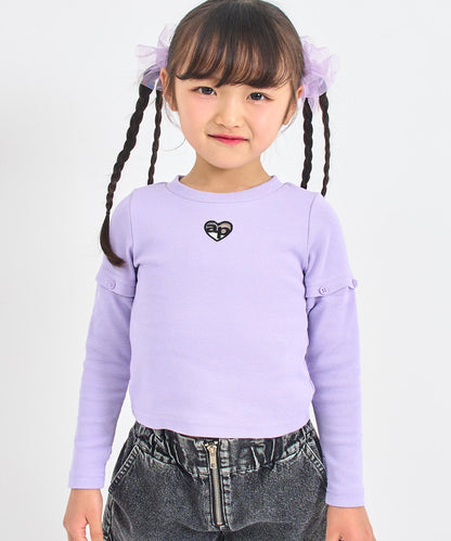 ラベンダー(110サイズ着用/身長：約112cm)