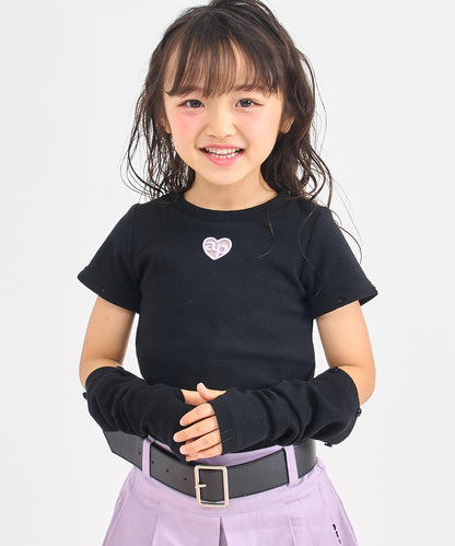 ブラック(110サイズ着用/身長：約112cm)