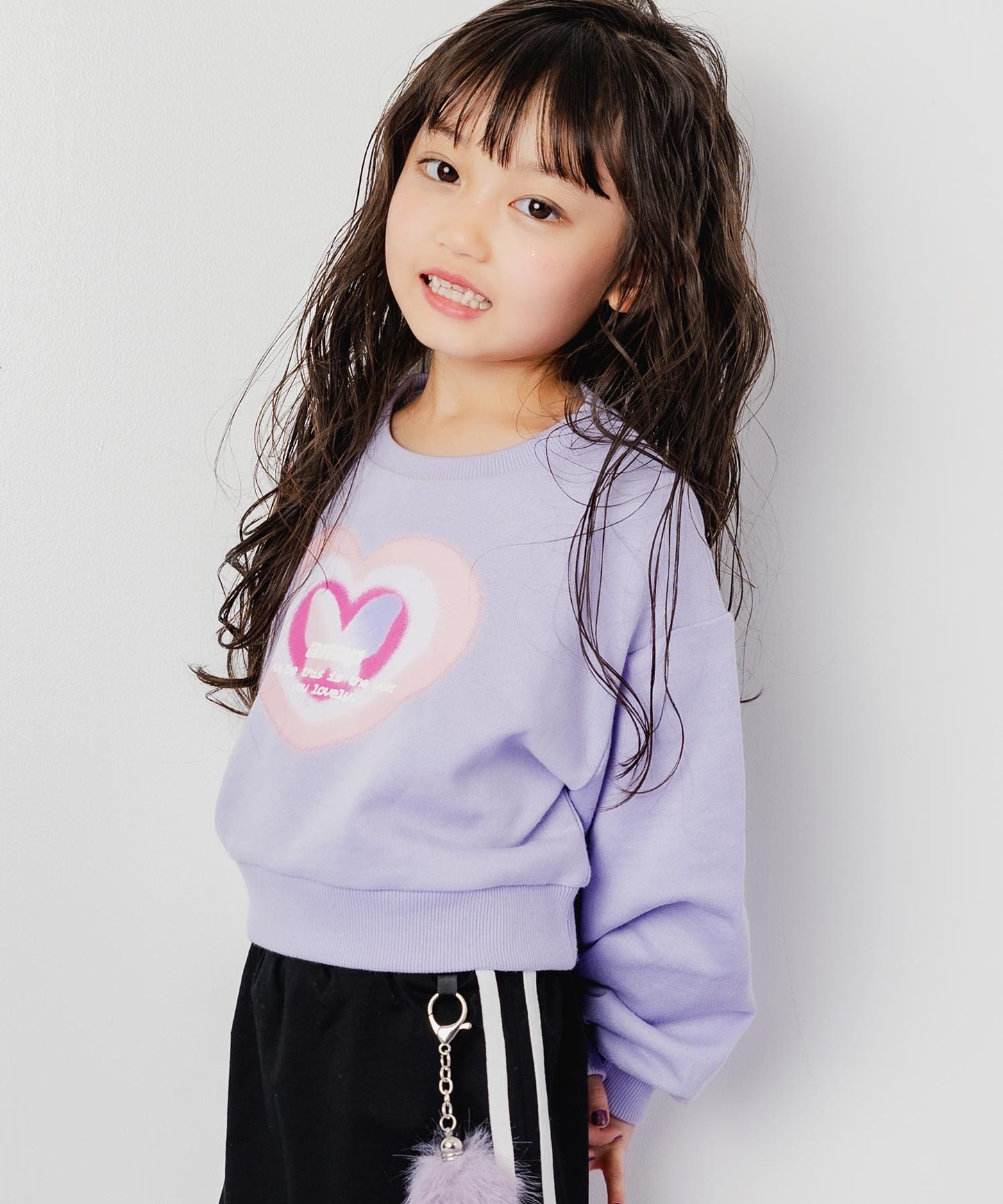 ラベンダー(110サイズ着用/身長：約106cm)