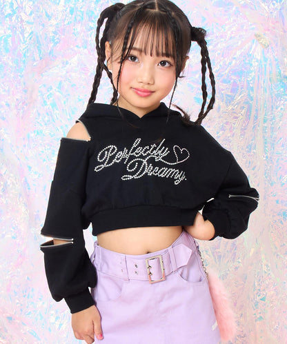 ブラック(110サイズ着用/身長：約115cm)