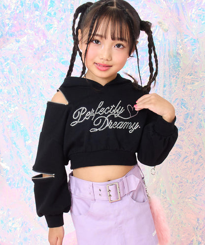 ブラック(110サイズ着用/身長：約115cm)