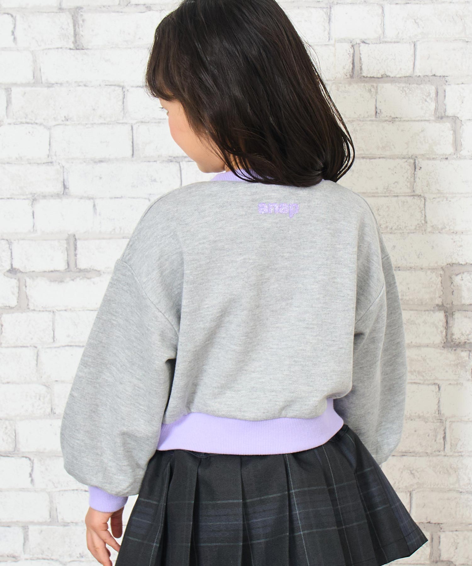 ハート デニムワッペン 配色 スウェット トレーナー 423-3545 – ANAP