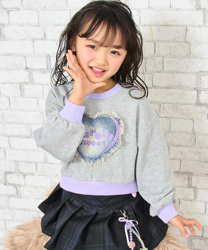 ライトグレー(110サイズ着用/身長：約113cm)