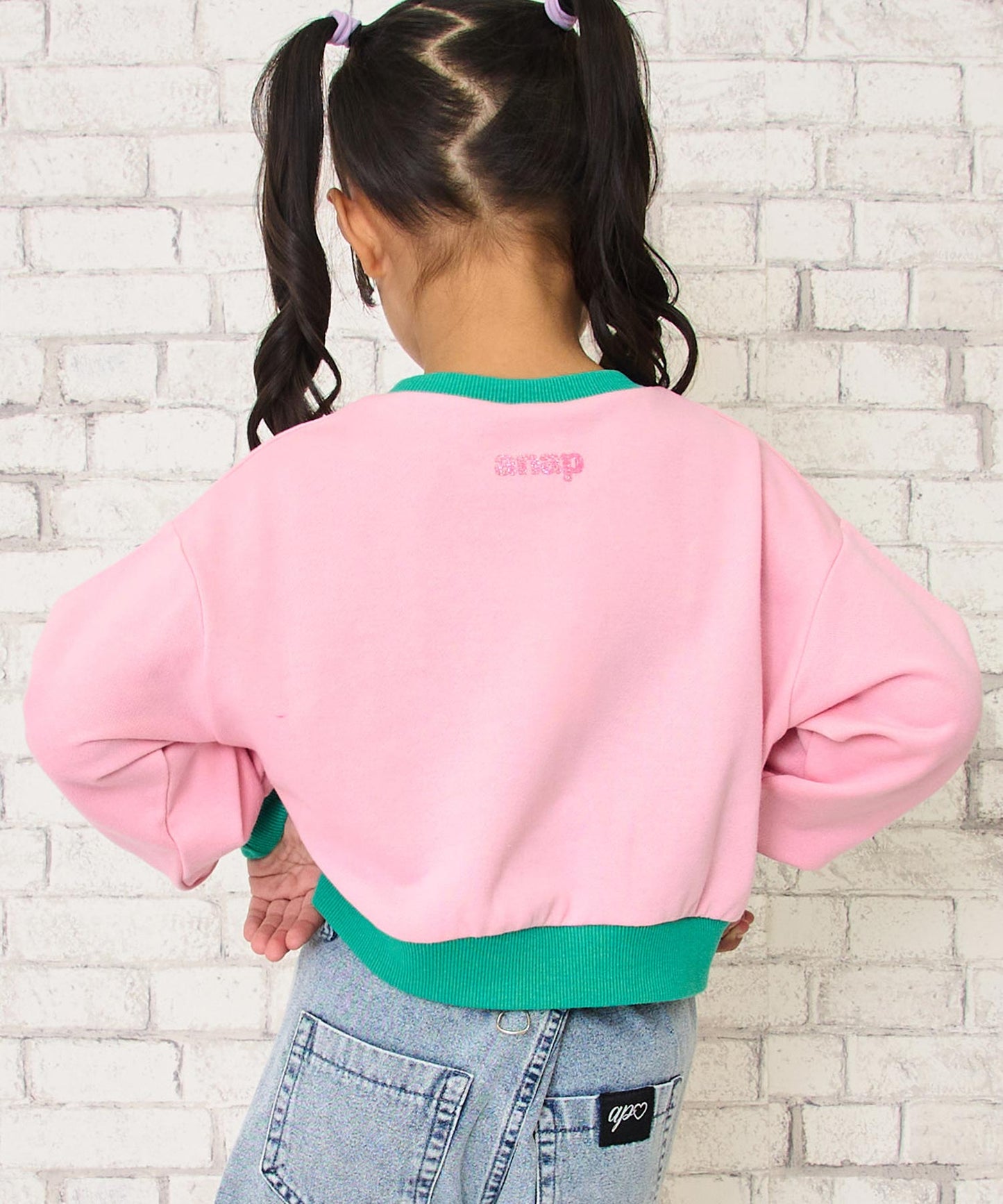 ピンク(110サイズ着用/身長：約115cm)