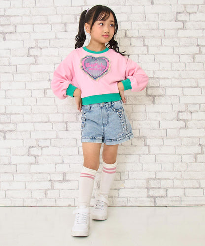 ピンク(110サイズ着用/身長：約115cm)