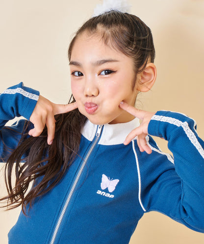 ネイビー(120サイズ着用/身長：約123cm)