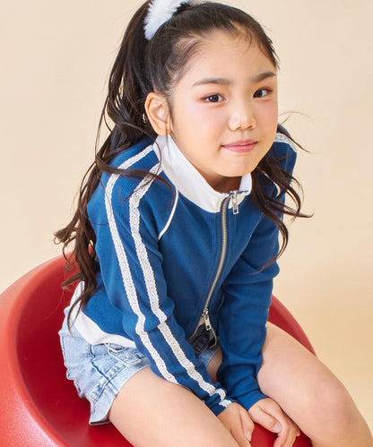 ネイビー(120サイズ着用/身長：約123cm)