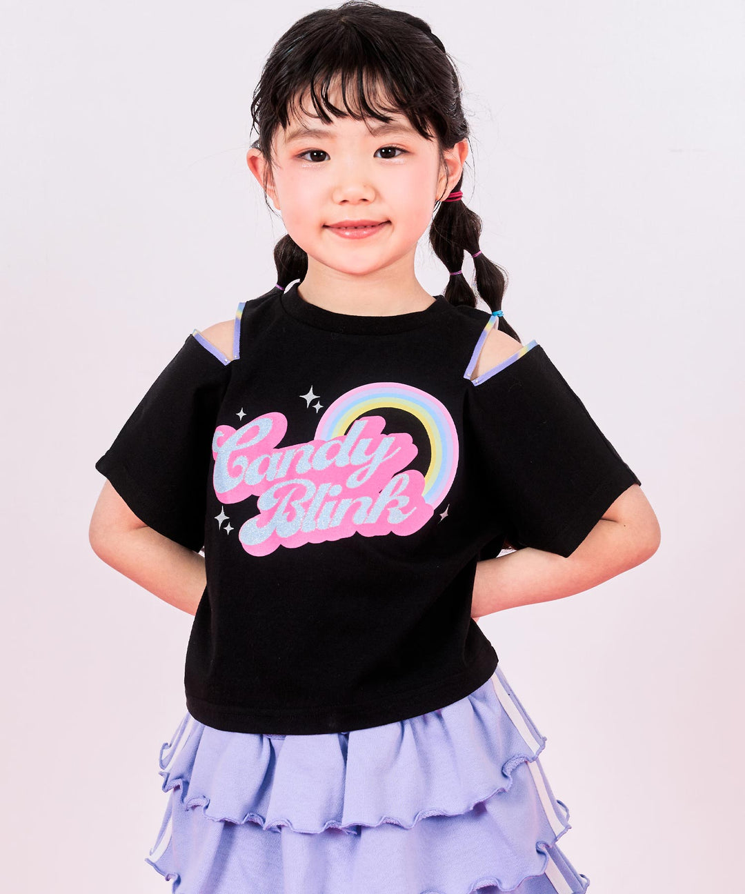ブラック(110サイズ着用/身長：約110cm)