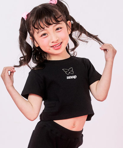 ブラック(110サイズ着用/身長：約109cm)