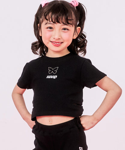 ブラック(110サイズ着用/身長：約109cm)