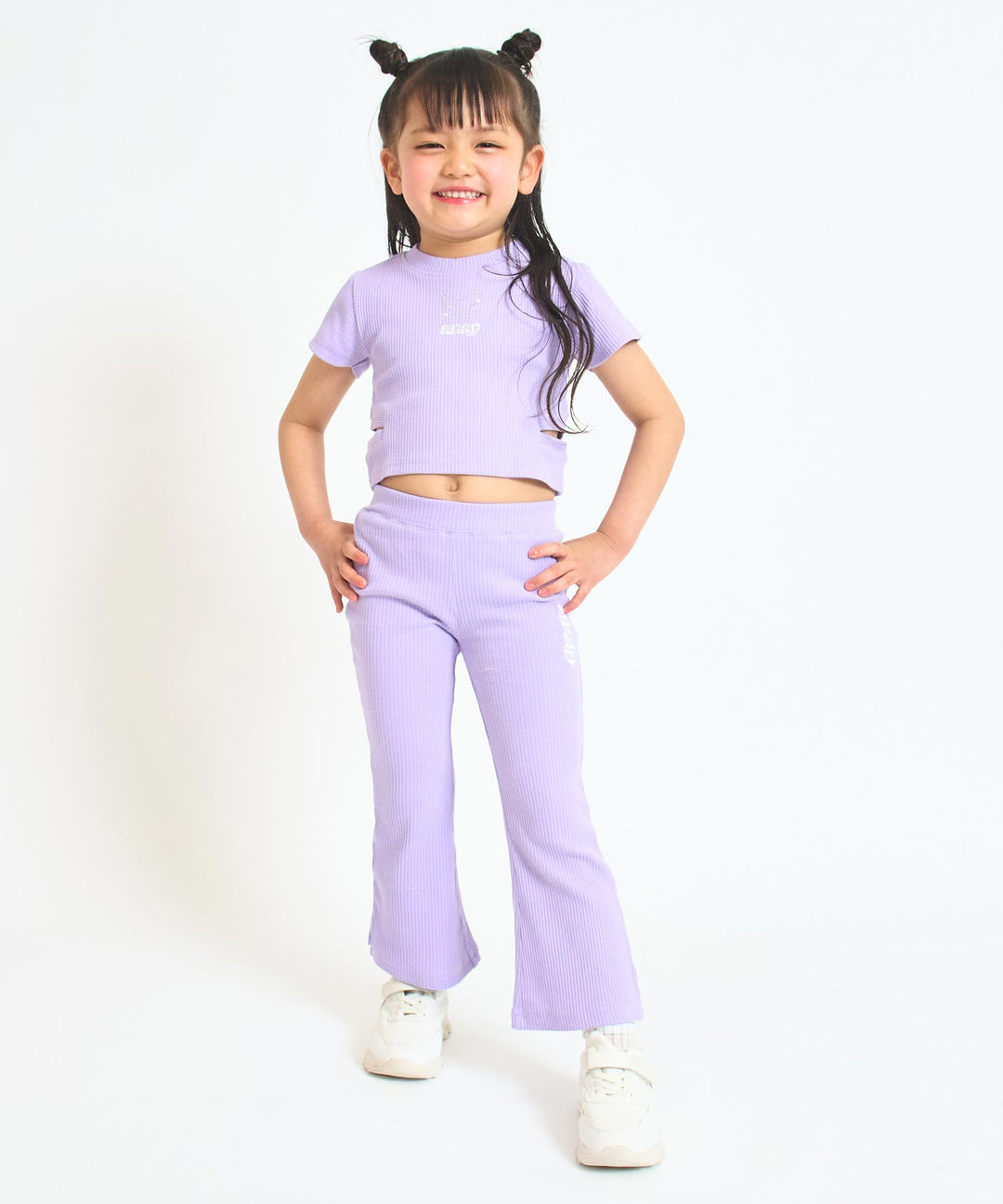 ラベンダー(110サイズ着用/身長：約103cm)