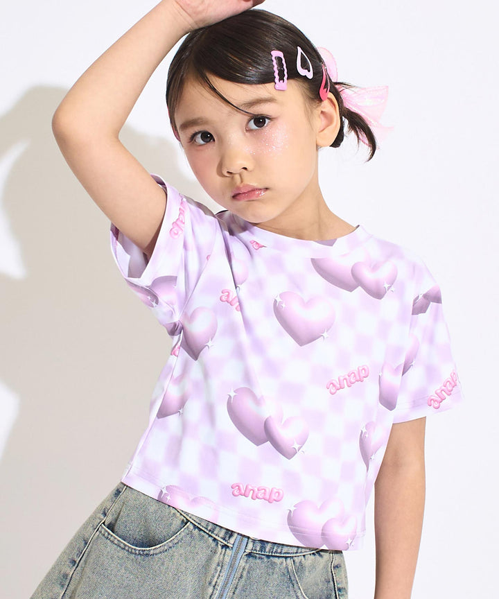 ラベンダー(120サイズ着用/身長：約125cm)