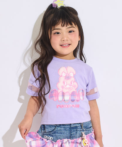 ラベンダー(110サイズ着用/身長：約107cm)