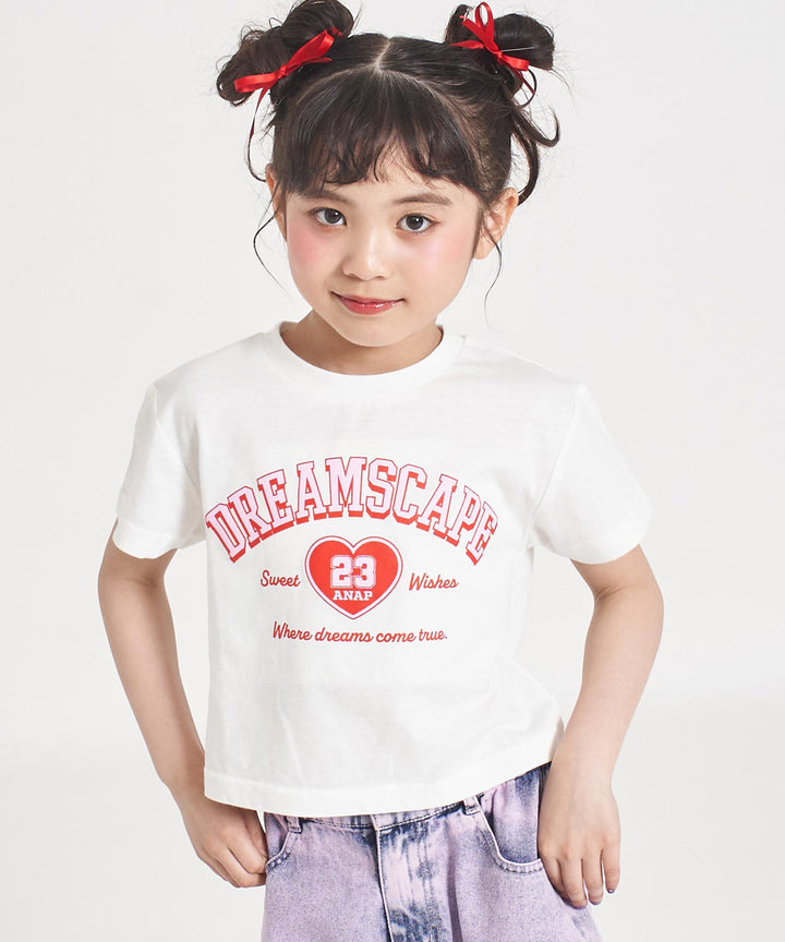 ホワイト(120サイズ着用/身長：約123cm)