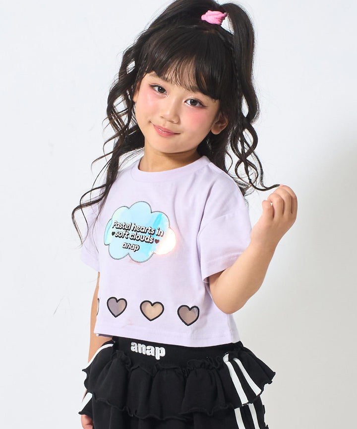 ラベンダー(110サイズ着用/身長：約110cm)