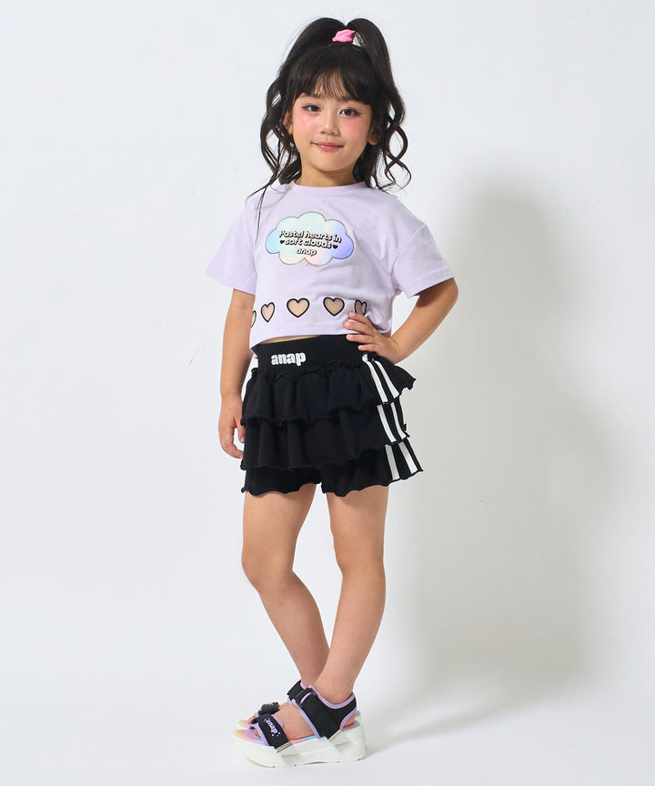 ラベンダー(110サイズ着用/身長：約110cm)