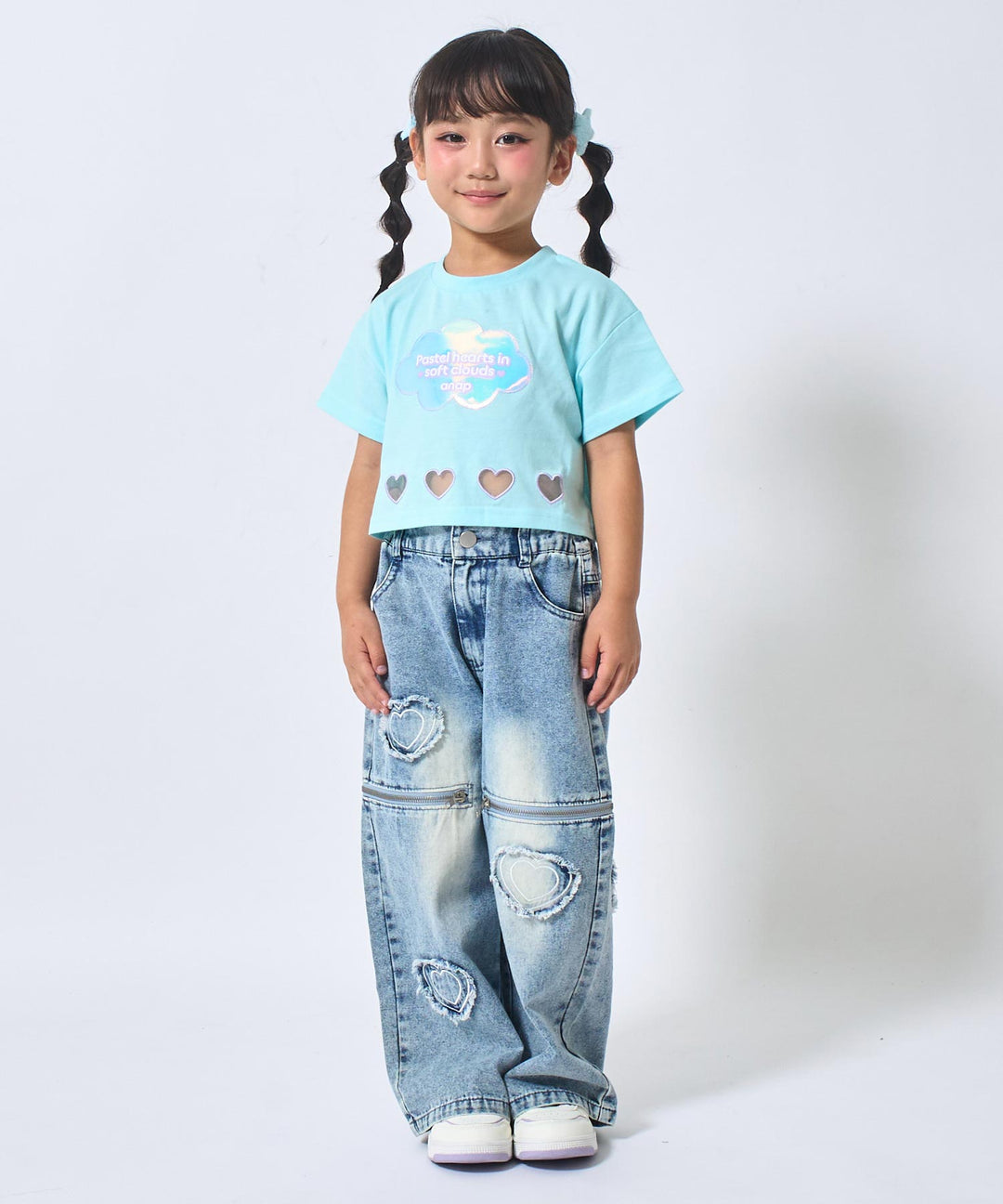 ライトブルー(110サイズ着用/身長：約110cm)