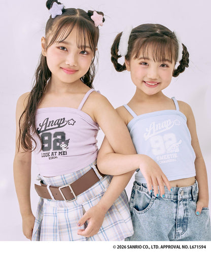 ラベンダー(110サイズ着用/身長：約118cm)ライトブルー(110サイズ着用/身長：約114cm)