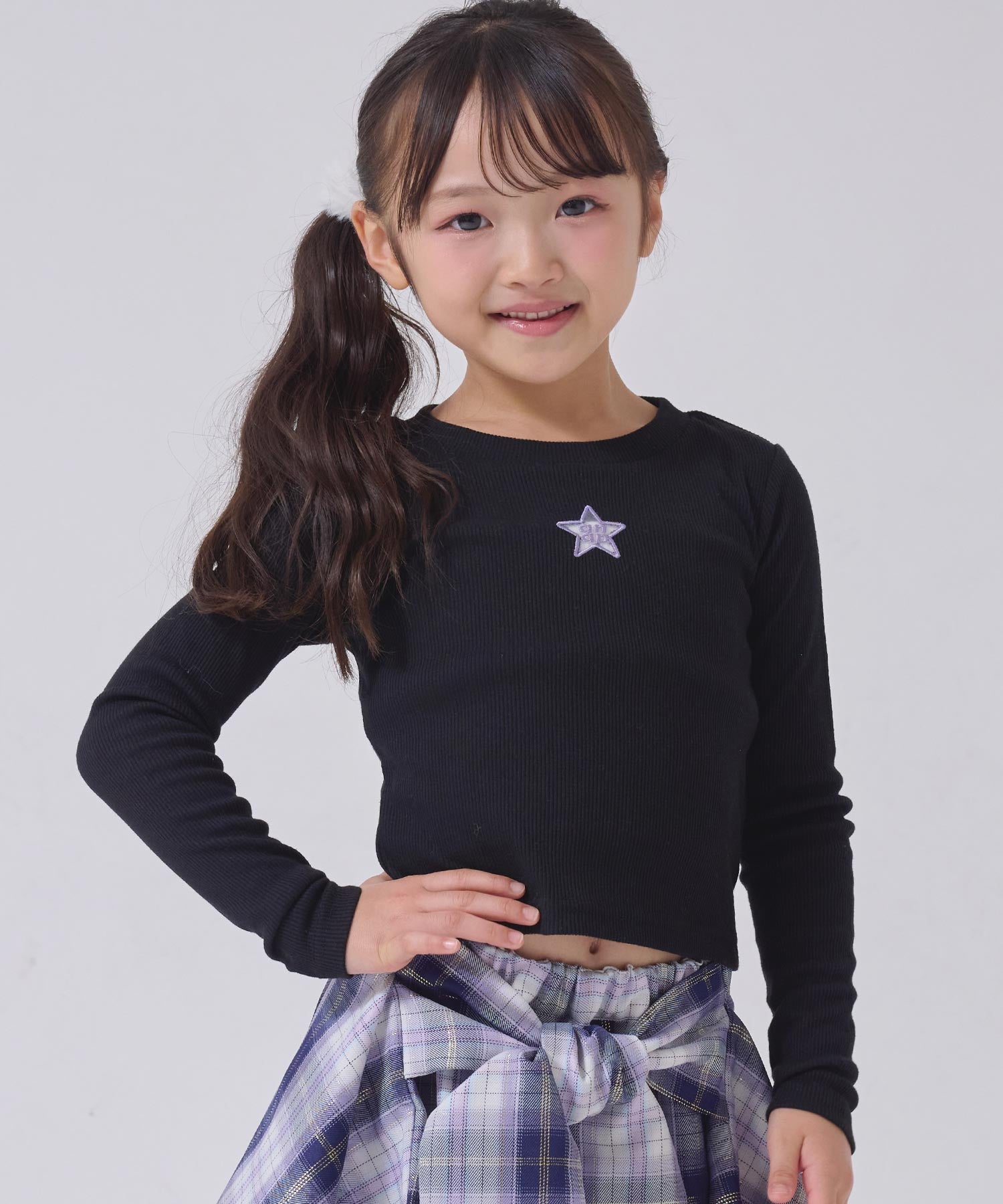 星刺繍入 テレコリブトップス 423-3674 – ANAP オンラインショップ