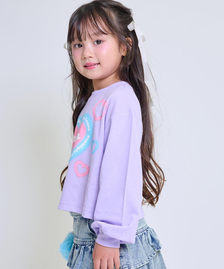 ラベンダー(110サイズ着用/身長：約102cm)