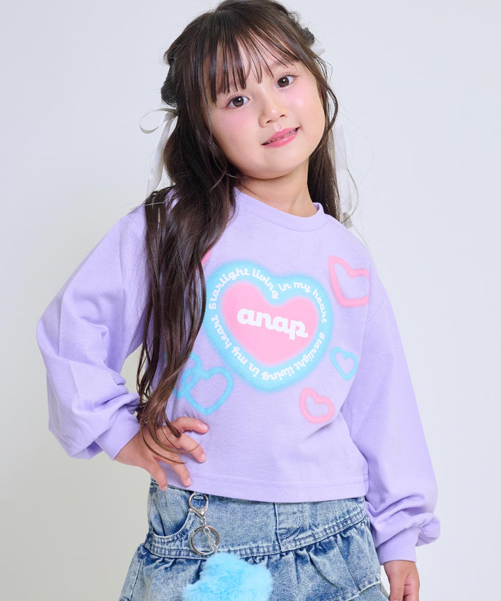 ラベンダー(110サイズ着用/身長：約102cm)
