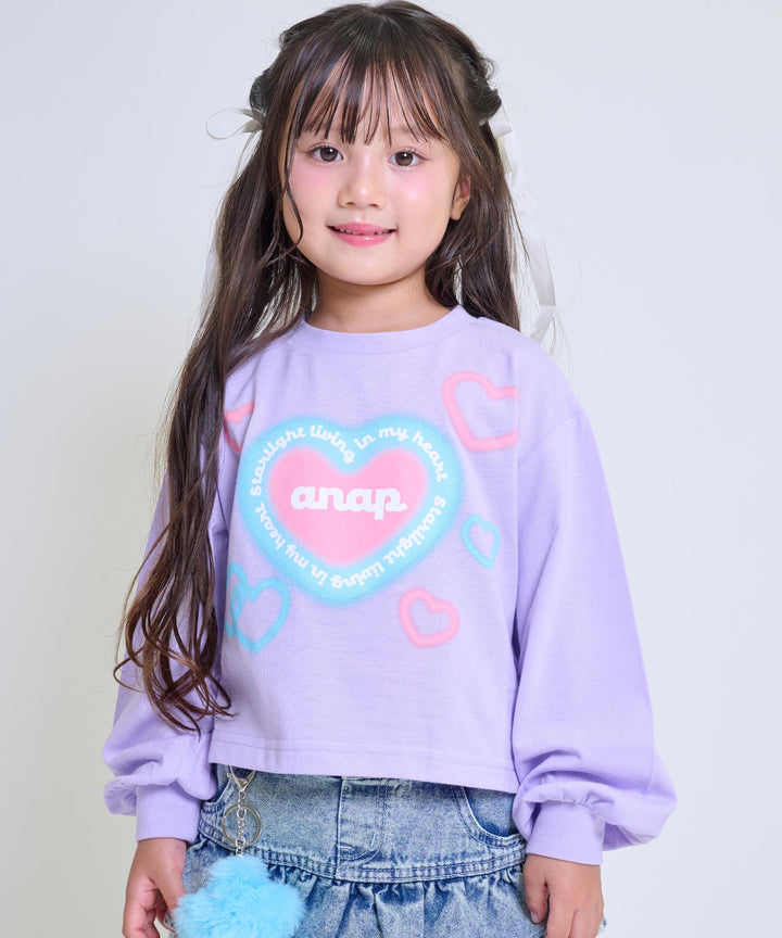 ラベンダー(110サイズ着用/身長：約102cm)