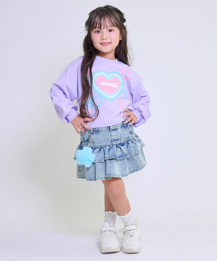 ラベンダー(110サイズ着用/身長：約102cm)