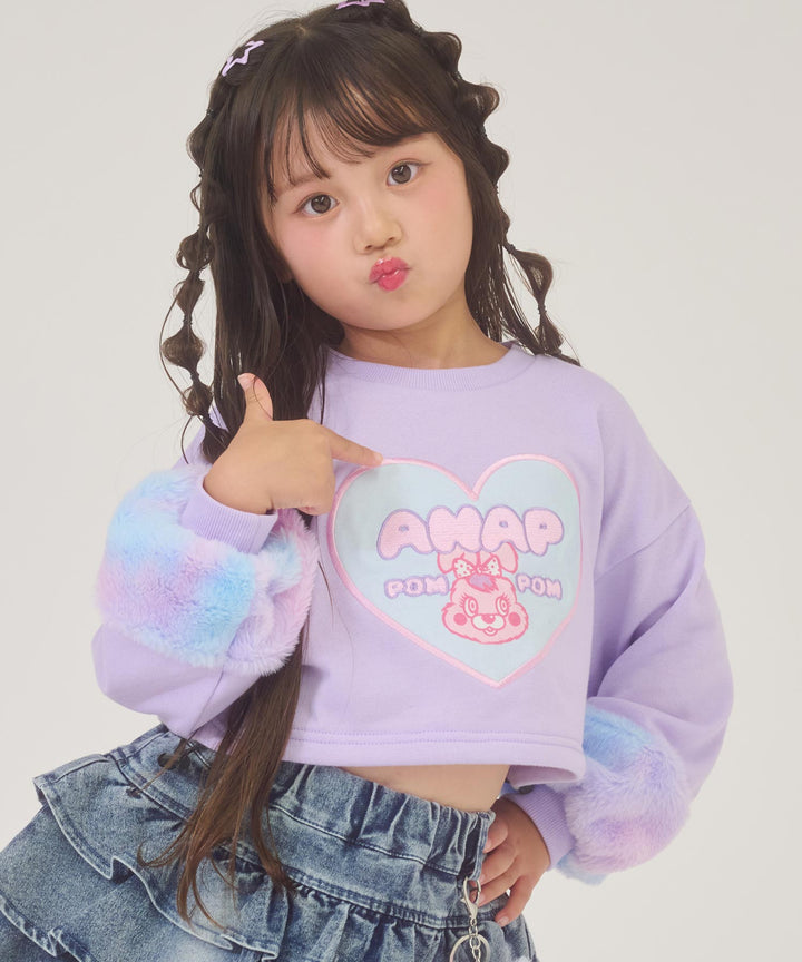 ラベンダー(110サイズ着用/身長：約108cm)