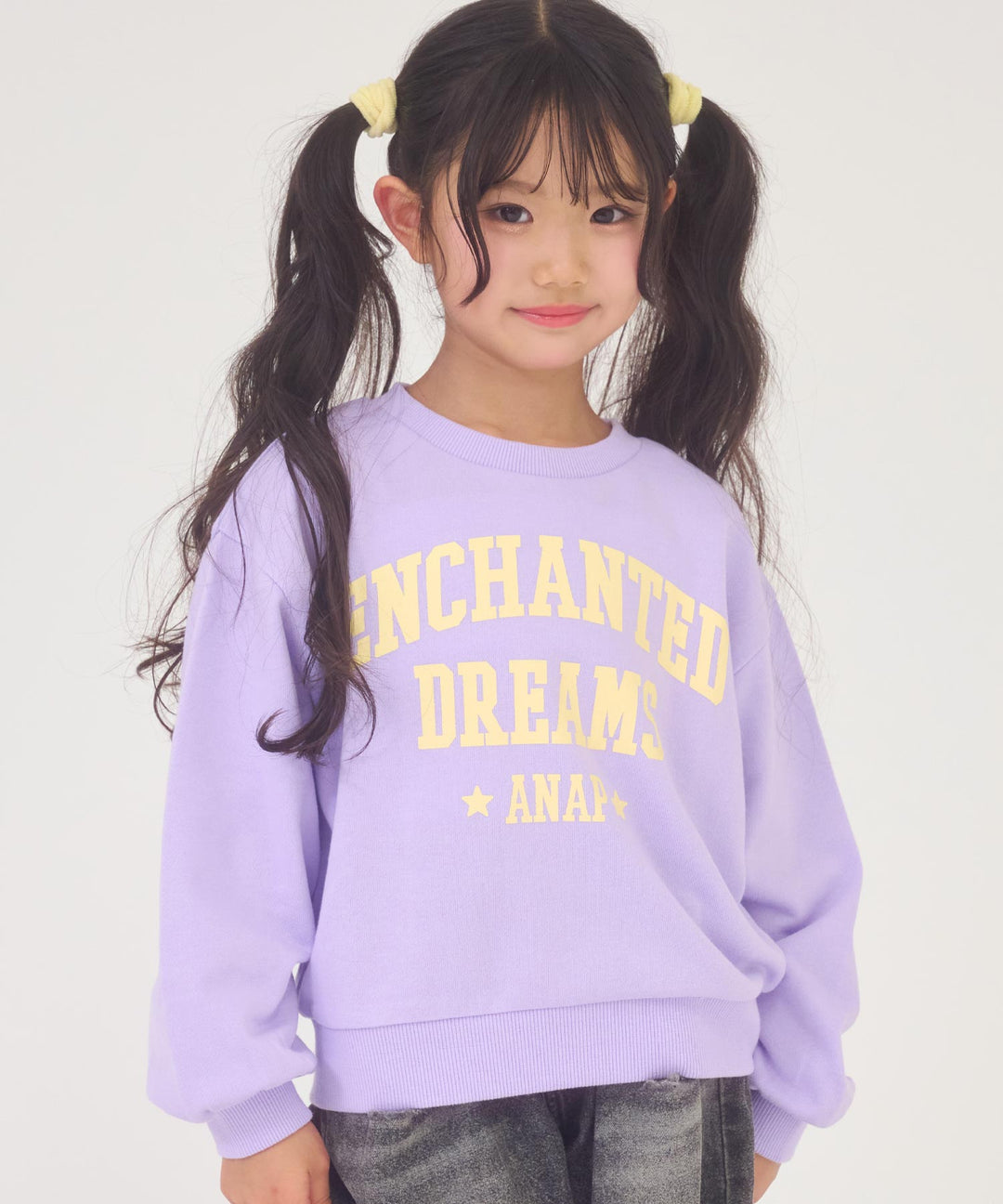 ラベンダー(120サイズ着用/身長：約112cm)