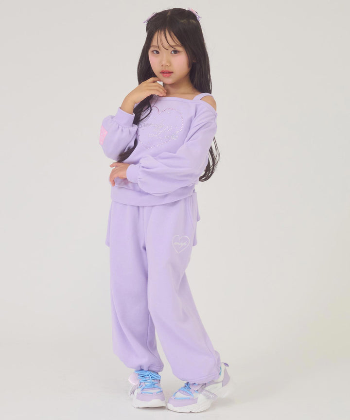 ラベンダー(110サイズ着用/身長：約112cm)