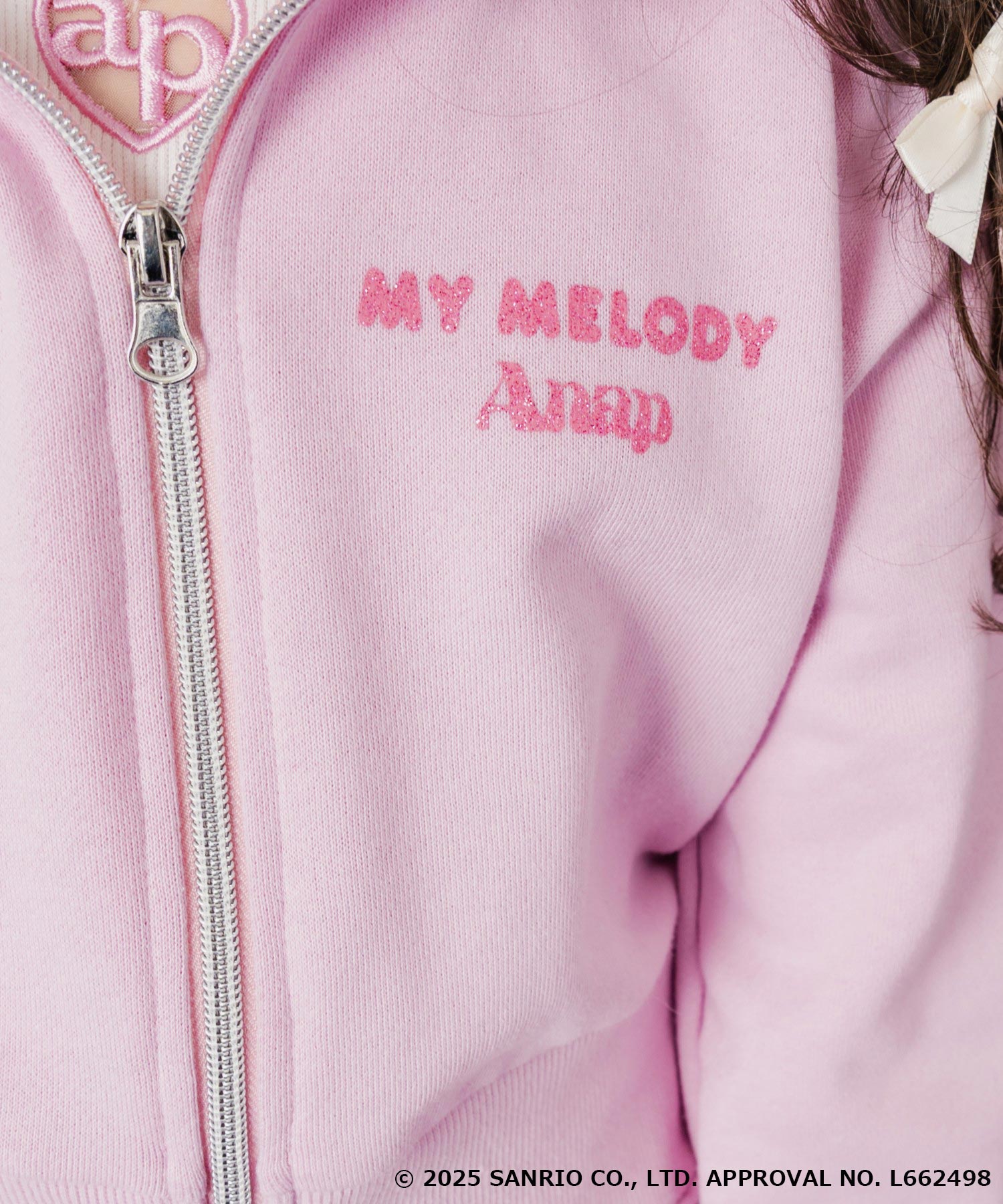 ライトピンク(110サイズ着用/身長：約103cm)