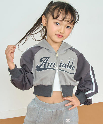 ダブルジップ ジャージ パーカー【ジュニアお揃い】 424-3467