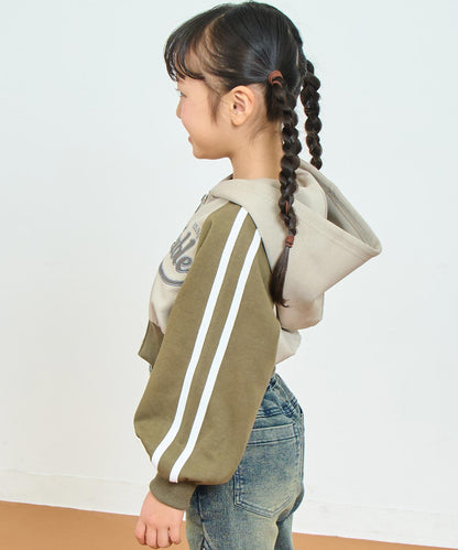 ダブルジップ ジャージ パーカー【ジュニアお揃い】 424-3467