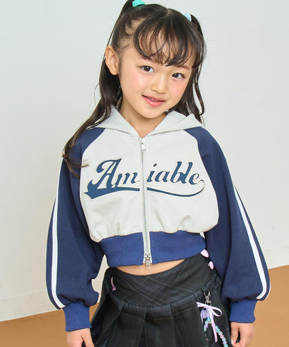 ダブルジップ ジャージ パーカー【ジュニアお揃い】 424-3467