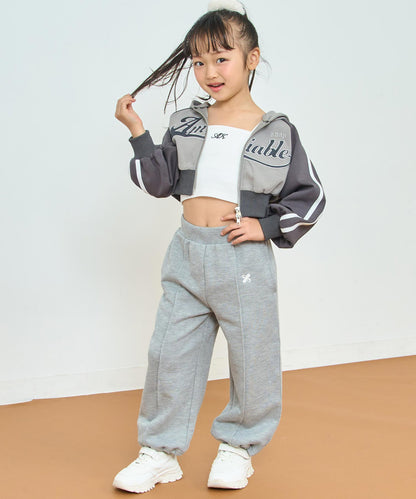 ダブルジップ ジャージ パーカー【ジュニアお揃い】 424-3467