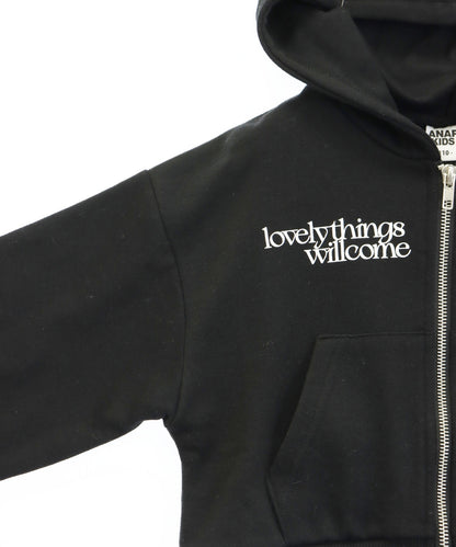 ネコ耳付 スウェット ジップ パーカー【別売りセットアップ】 424-3523